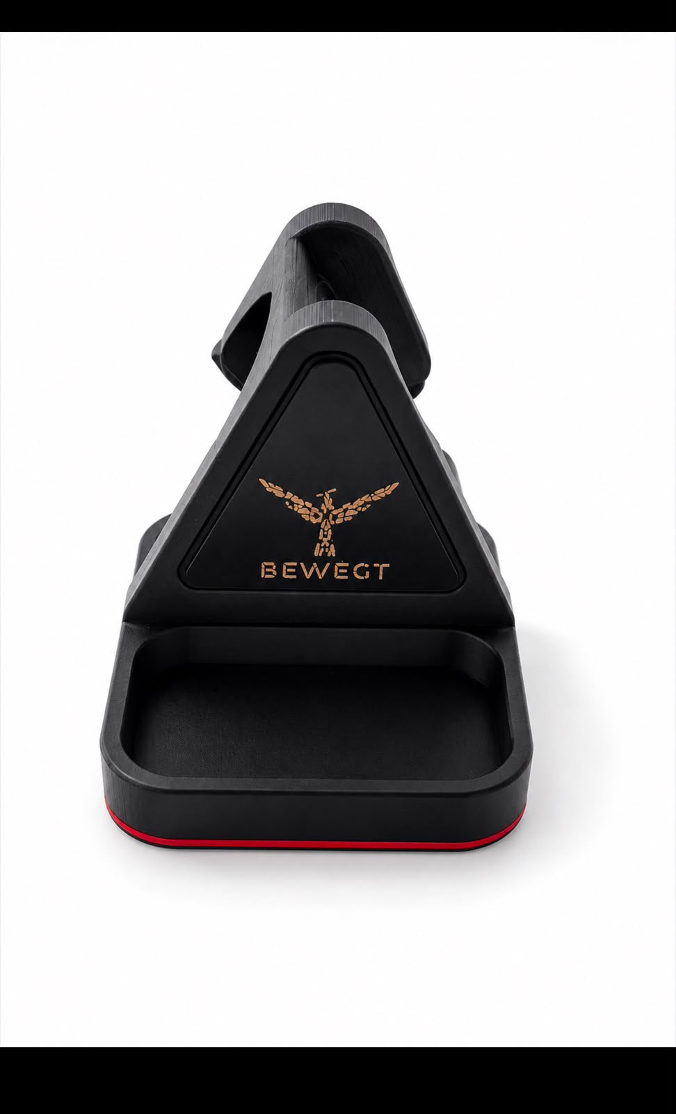 SOPORTE PARA CARGAR EL CELULAR NEGRO-ROJO